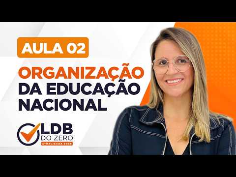 Aula 2: Organização da Educação Nacional | 📚 LDB DO ZERO - ATUALIZADA 2026