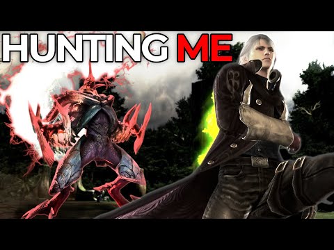 DMC4, but the strongest enemy is always hunting me...