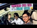 Driving A Car For The First Time!