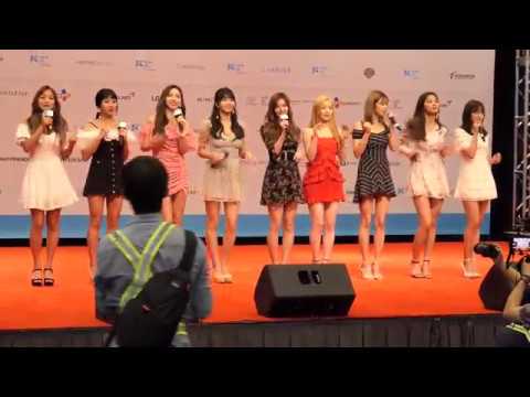 180811 Kcon LA 2018 Twice Fan engagement