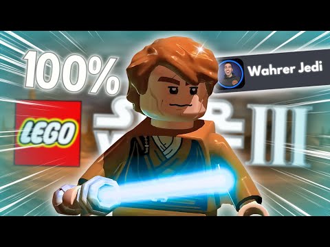 100% bei Lego Star Wars: The Clone Wars war ein Krampf...
