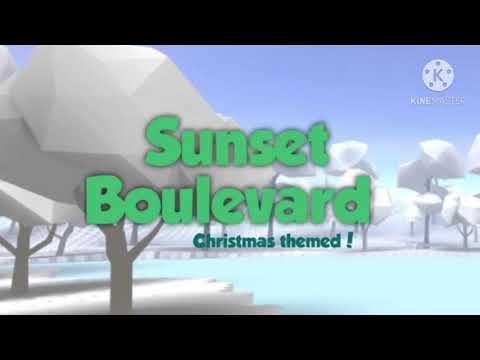 Sunset Boulevard Christmas Soundtrack Music -  Roblox