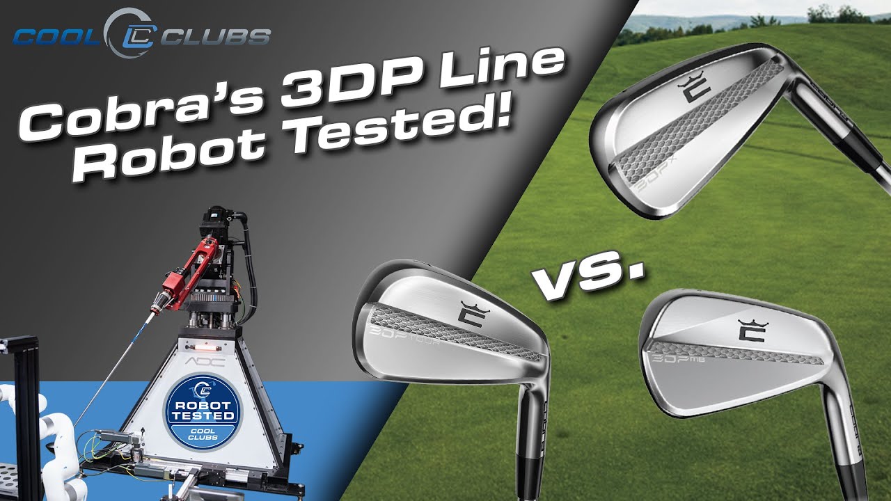 Cobra 3DP Irons Robot Tested Video