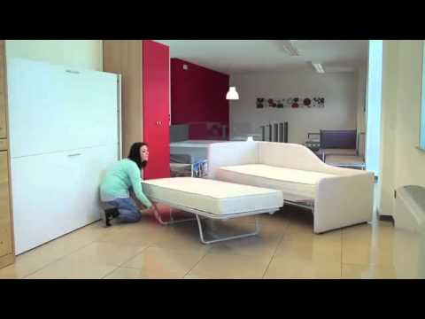 Pessotto reti - Manual-opening extra bed
