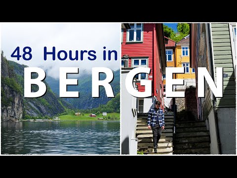 48h in Bergen on a Budget - Fjord Cruise, Cheap Eats & Indie Shops | Norway Travel Vlog