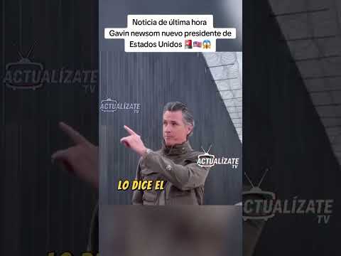 🚨 ¿GAVIN NEWSOM PRESIDENTE? La guerra política que sacude a Estados Unidos 🇺🇸🔥