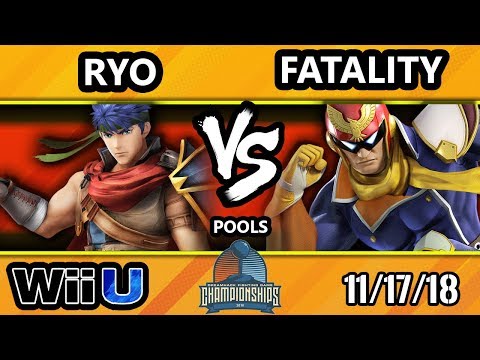 DHATL18 Smash 4 -Spiral | Ryo (Ike) Vs. ESE | Fatality (Captain Falcon) - Wii U Pools A - WF