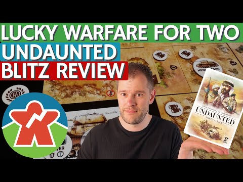 Undaunted -  Board Game Blitz Review - Lucky Warfare For Two