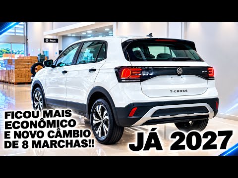 ESSA É A NOVA VERSÃO DO TCROSS URBAN 2027 | O QUE MUDOU? CONFIRA!