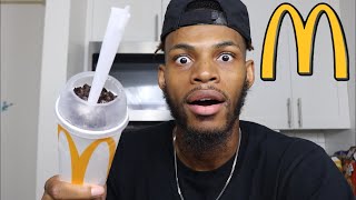 Eating McDonalds Oreo McFlurry!