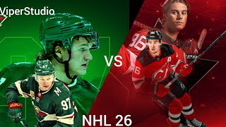 New Jersey Devils vs Minnesota Wild | Golman Fails (NHL 26 / PS5)