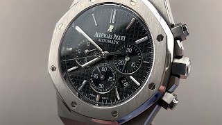 Video thumbnail for Audemars Piguet Royal Oak Chronograph 26320ST.OO.1220ST.01 Audemars Piguet Watch Review by The 1916 Company Watch Reviews