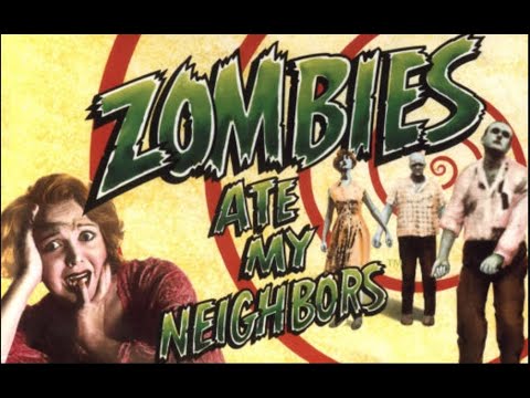 Zombies Ate my Neighbors- 1993 Sega Genesis commercial commercial