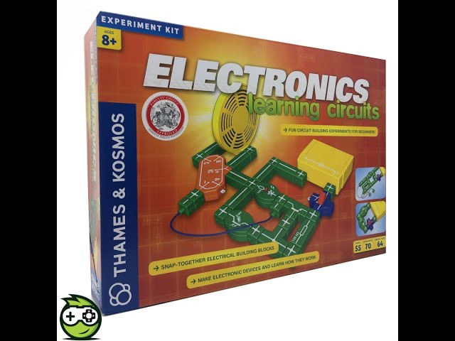 Vídeo relacionado con Juego de circuitos electrónicos con 45 bloques de circuitos,101 experimentos para aprender sobre electricidad, kit de exploración electrónica DIY,juguetes educativos STEM para niños a partir de 3 años