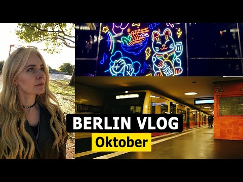 Berlin Oktober Vlog - Waldbaden. gutes Essen und Gespräche #vlog #berlin #berlinvlog