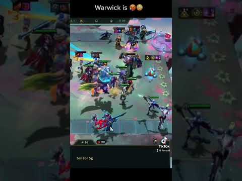 ⭐️⭐️⭐️Warwick is 🥵😳 #leagueoflegends #warwick #shorts #tft #teamfighttactics
