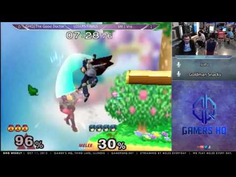 GHQ Weekly [10/11/15] - Losers Finals: GHQ | The Good Doctor (Sheik) vs. VH | Vro (Marth)