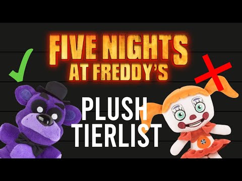 20 FREDDYS, PLEASE: MY FNAF Funko Plush Tierlist