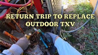 Rückfahrt zur Erneuerung des Außen-TXV an der York-Wärmepumpe #Heizung/Klimaanlage #Heizung/Klima...