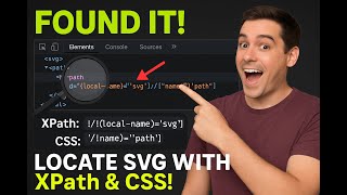 Locate SVG elements using XPath Expressions and CSS Selectors