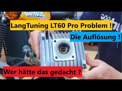 Jetzt wird es ernst ! LangTuning LT 60 Pro Problem mit Simtunol 2T Öl ? Die Auflösung !