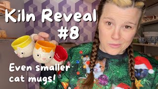 Kiln Reveal #8 | Last load of the year with small espresso kittens | Dec 13, 2024