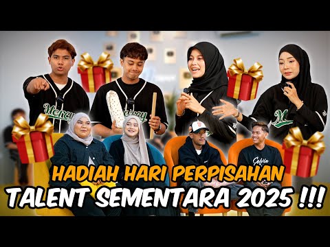 RAMAI MENANGIS !!! AI TEAM BAGI HADIAH PERPISAHAN TALENT SEMENTARA BATCH 1 ...