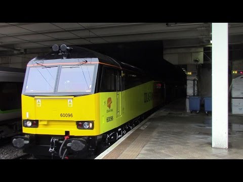 Colas 60096 6D44 Birmingham New Street, 03/04/15.