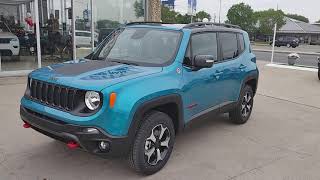 New Jeep Renegade Trailhawk in Bikini Blue Pearl