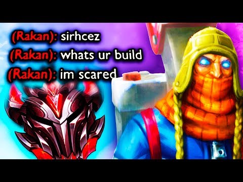 i got grandmaster with this questionable Singed build...