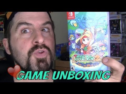 NINTENDO SWITCH ITTLE DEW 2 PLUS GAME UNBOXING