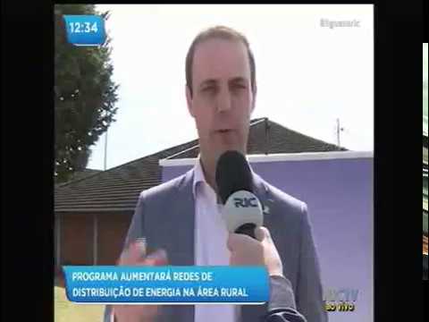 Programa aumentará redes de distribuição de energia na área rural