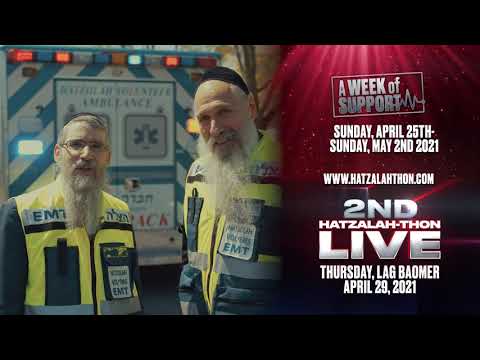 MBD & Avraham Fried Invite You To The 2nd Annual Hatzalah-Thon