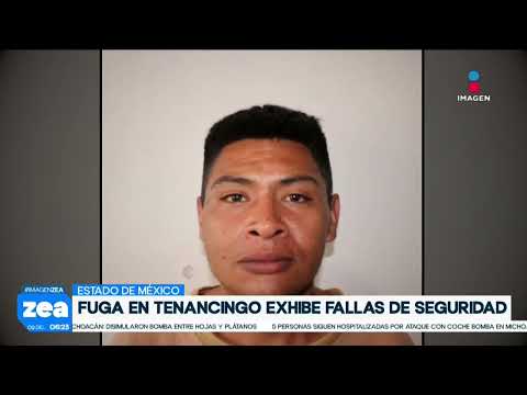 Sentenciado a 60 años se fuga del Penal de Tenancingo | Noticias con Francisco Zea