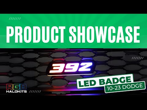 LED Multicolor Badges All Mopar Hemi 2005-2024