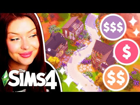 Each Tiny Home is a Different BUDGET // Sims 4 Build Challenge