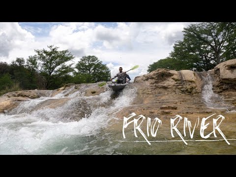 TEXAS Frio RIVER - KAYAK Camping