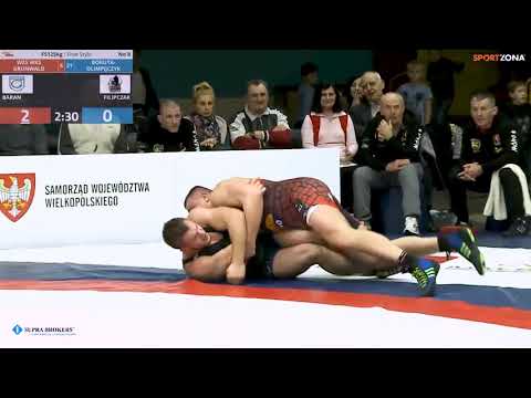 FS 125 kg: R. Baran VS M. Filipczak - 6.12.2017 - PWPW KLZ