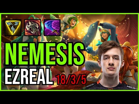 NEMESIS - EZREAL vs. TWISTED FATE Mid | EUW CHALLENGER | PATCH 10.25