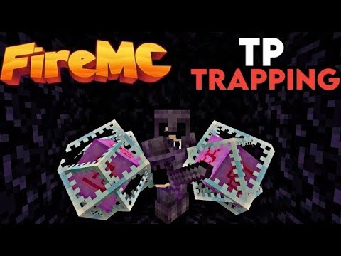 Mega Tricks in Fire Mc Server - Mind Playz dominates Tp Trap for extreme power!