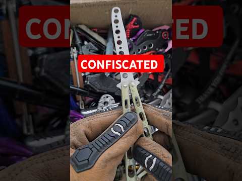 I Bought 25 POUNDS Of TSA Confiscated Knives And I Found...