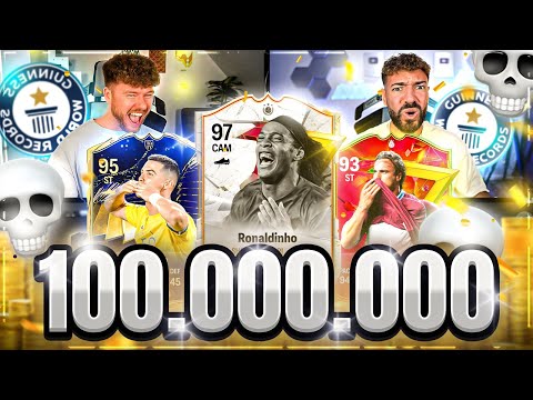 OMG 🚨 100 MIO COINS SBB ☠️ ZU TEUER im EA FC 24 Squad Builder Battle (Weltrekord) 😭