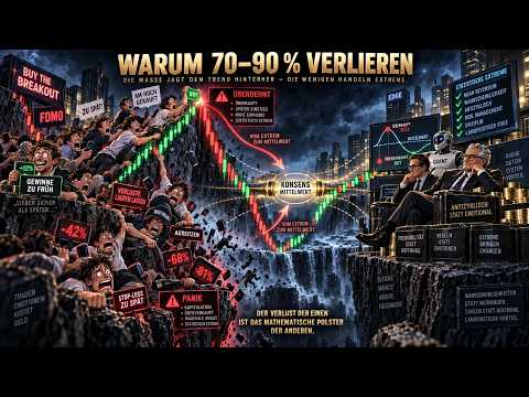 Vorschaubild: Warum die meisten Daytrader verlieren – und was Mean Reversion damit zu tun hat
