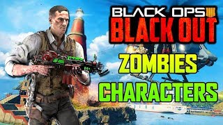 NEW ZOMBIES CHARACTERS IN BLACKOUT UNLOCKING LIVE! (Black Ops 4 Blackout)