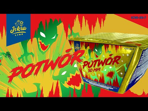 Potwór (50 MM!!) - IC50-25-7 - Battery of Shot Tubes Cat F3 - Batch 2025**