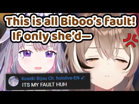 Mumei Was Blaming Bijou But Didn't Realize That She Was Watching