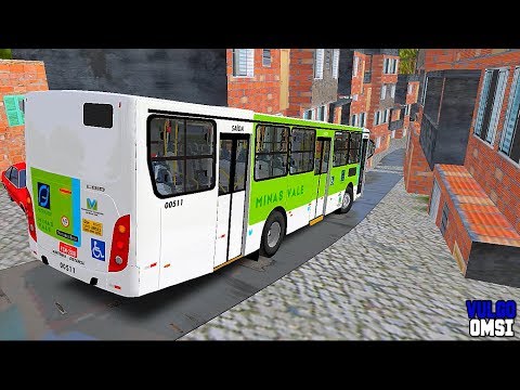 🔵[OMSI 2] Entrando na Favela ! Apache Vip II OF-1730 | padrão BH - Minas Vale Urbano L012