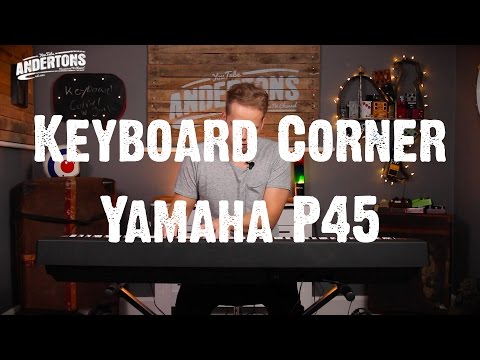 ‏פסנתר חשמלי Yamaha P45 ימאהה תמונה 2