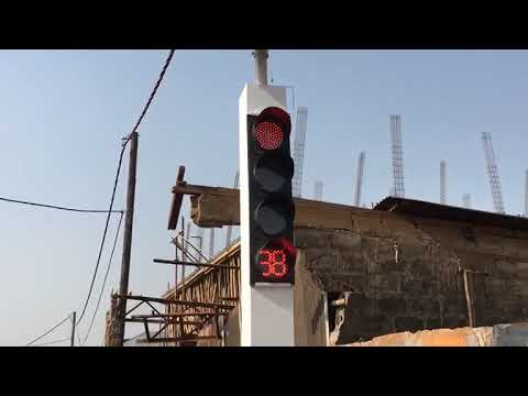 New Traffic Light At The Hillside Bypass Road - Blackhall Road