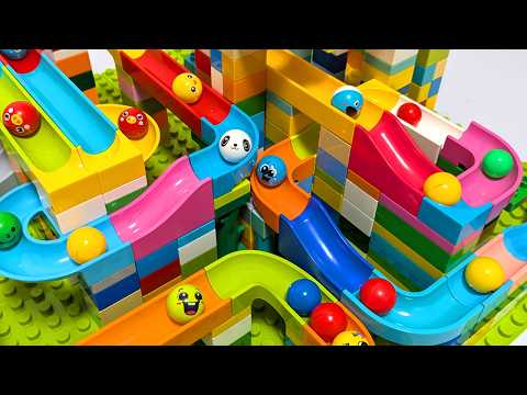 Satisfying Block Coaster ☆ One-shot assembly of two routes [First Take]